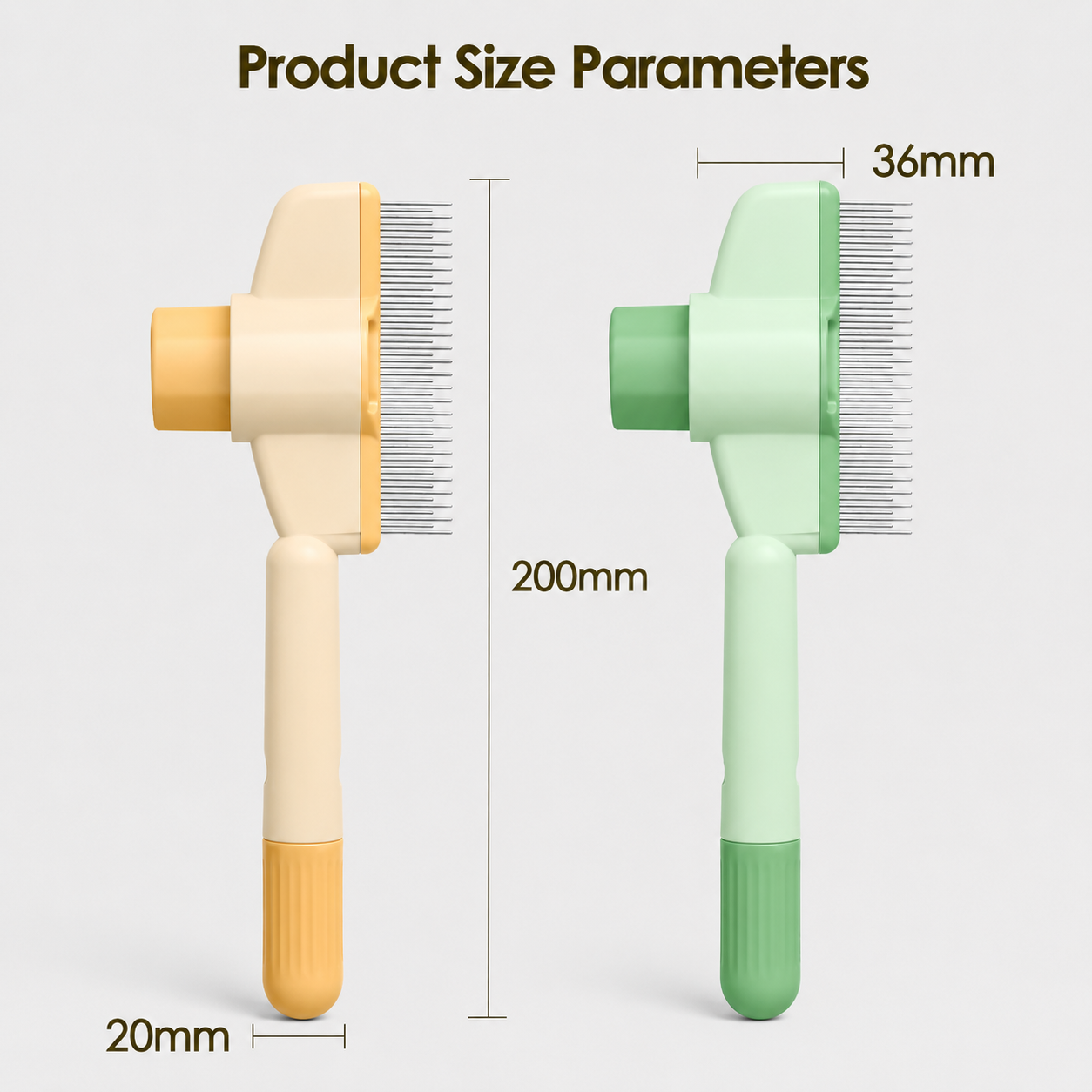 FurFlow™ Self-Clean Grooming Brush