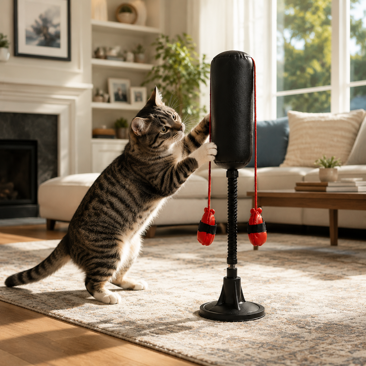 Turn Your Bored Indoor Cat Into A Happy Little Hunter