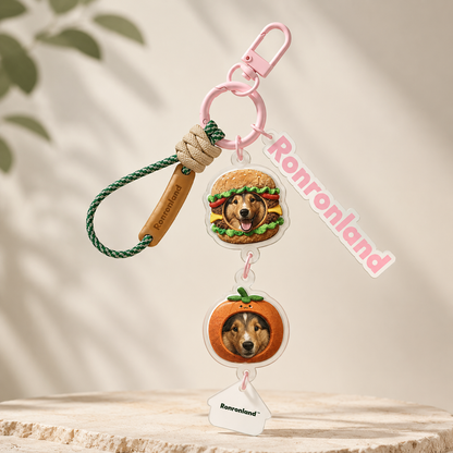 PawMemories™ 3D Pet Portrait Charm
