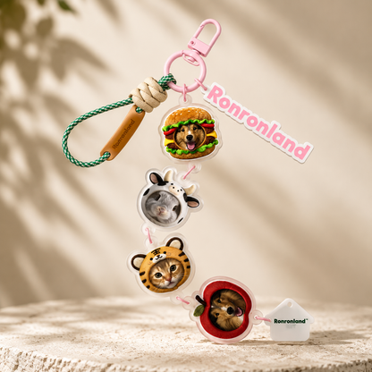 PawMemories™ 3D Pet Portrait Charm