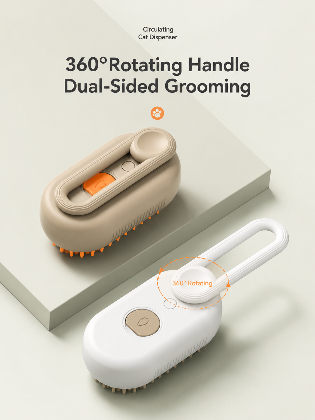 MistFlow™ Grooming Brush