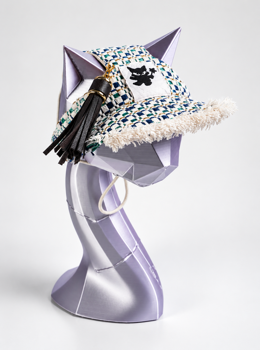 PawChic™ Signature Tweed Pet Cap