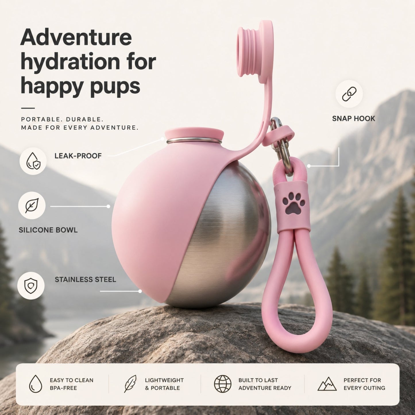 Hydrate Your Adventure Buddy Anywhere