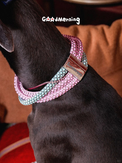 GlimmerPaw™ Crystal Pet Collar