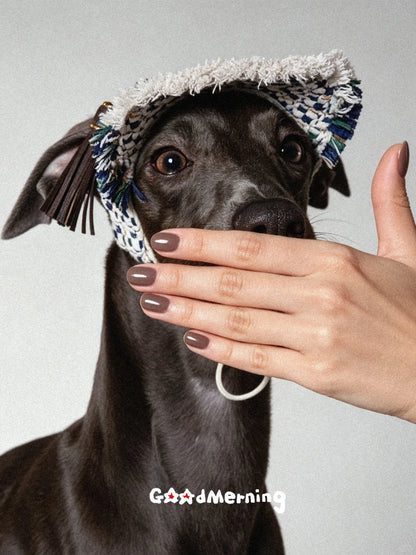 PawChic™ Signature Tweed Pet Cap